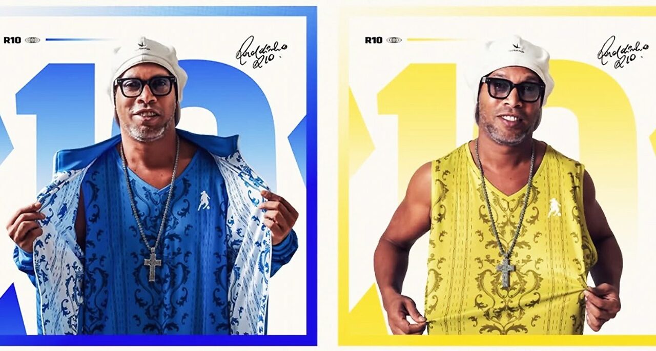 Ronaldinho Gaúcho escala Léo Foguete e Natanzinho Lima para representar o Brasil na seleção do álbum 'Camisa 10'