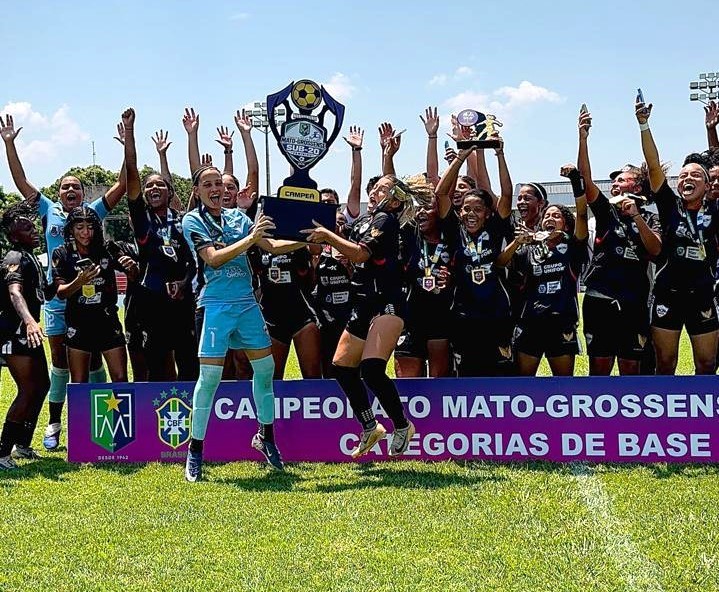 Ação conquista o título do Campeonato Mato-Grossense Feminino Sub-20